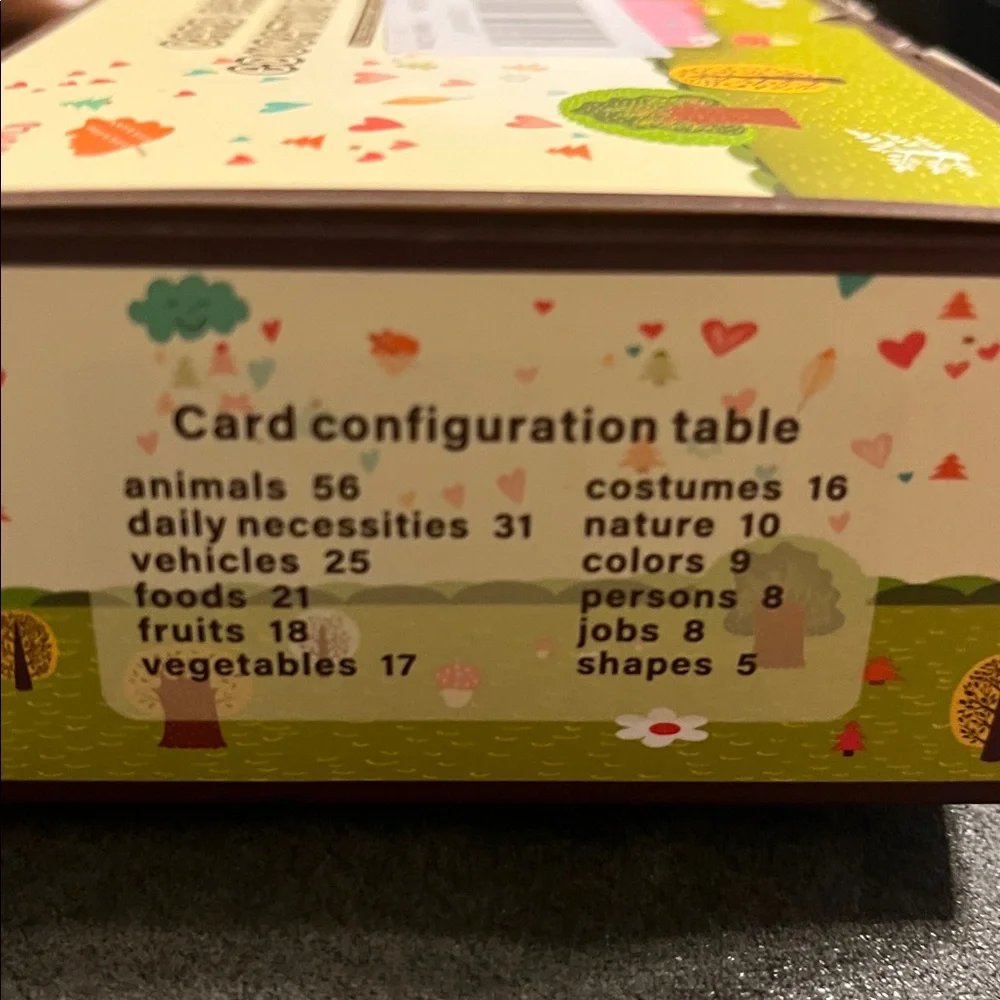 Flash Cards Happy World Card Early Education Device Electronic Learning Toy Pink